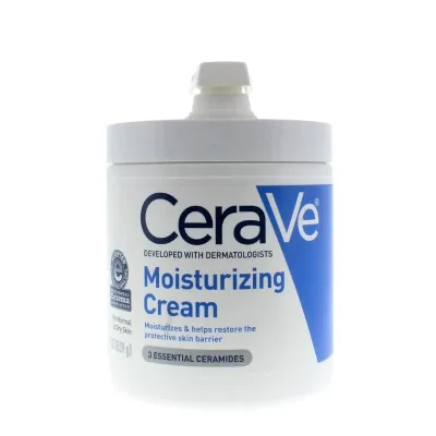 Cerave Moisturizing Cream for Normal to Dry Skin with Pump  (453g)